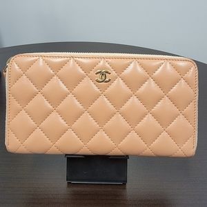 Chanel Quilted Lambskin Wallet